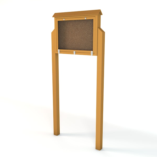 Cedar - One Side Two Posts